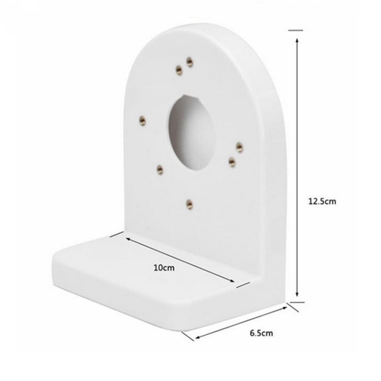 L-Type 3.5 inch Plastic Right Angle Bracket Wall Mount for CCTV Dome IP Security Camera L-Type 3.5 inch Plastic Right Angle Bracket Wall Mount for CCTV Dome IP Security Camera